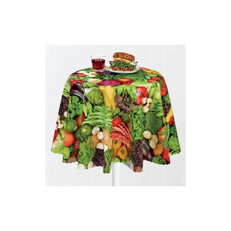 Nappe toile cirée Haut de gamme Fruit Salad Prestigious Textiles